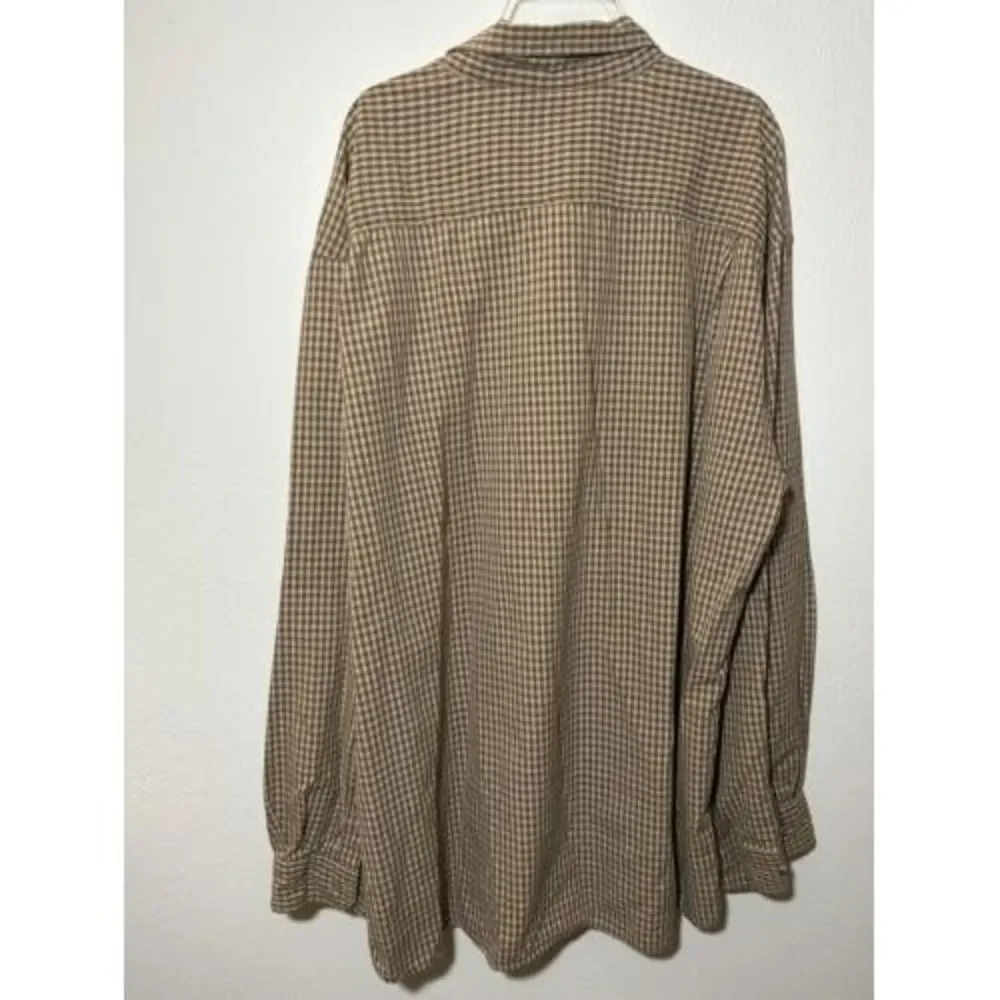 Columbia long‎ sleeve casual button down mens shirt size XXL
